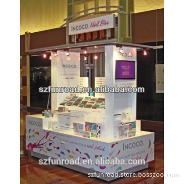 2016 nice design retail nail beauty store/kiosk furnitures from China factory
